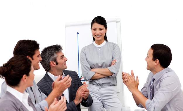 Facylitator prowadzący warsztat